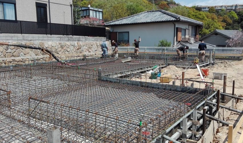 現場レポート「基礎工事」