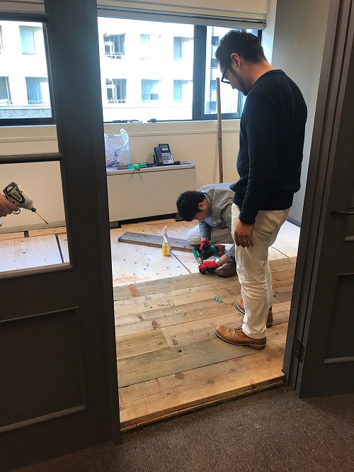 事務所DIY