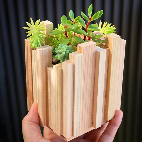 植木鉢カバー作り