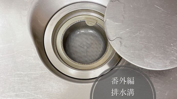 【お掃除ブログ】番外編-排水溝の臭い予防-