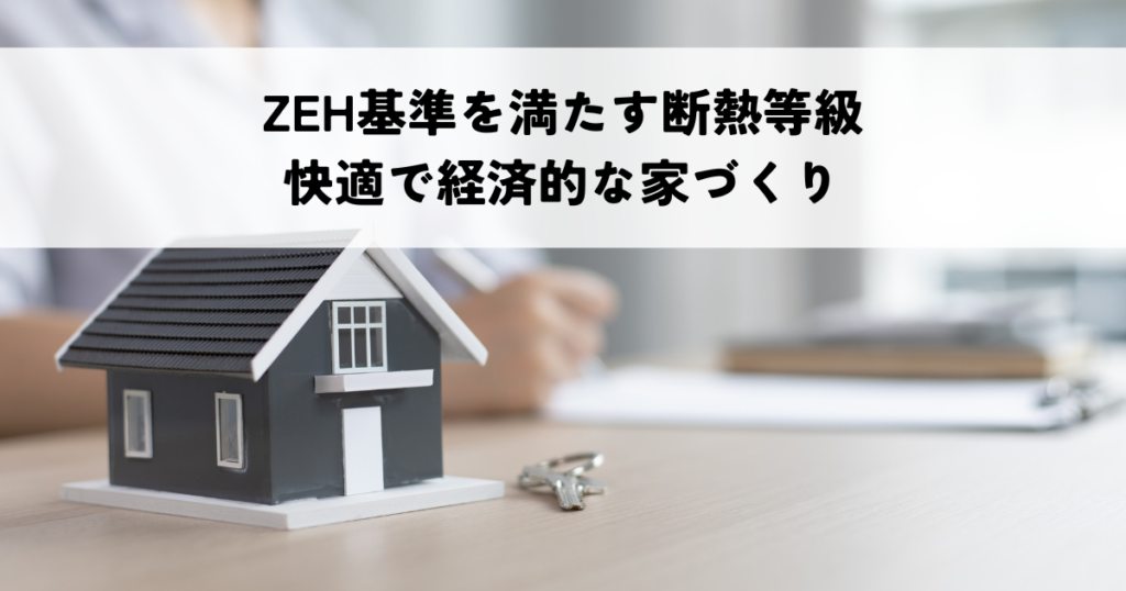 ZEH基準を満たす断熱等級とは？快適で経済的な家づくり