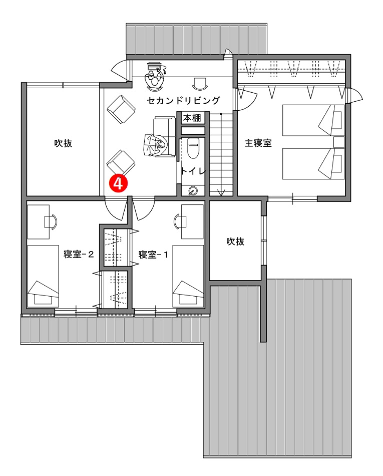 モデルプラン間取り