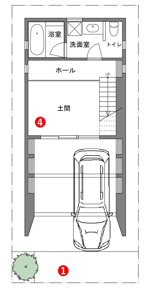 モデルプラン間取り