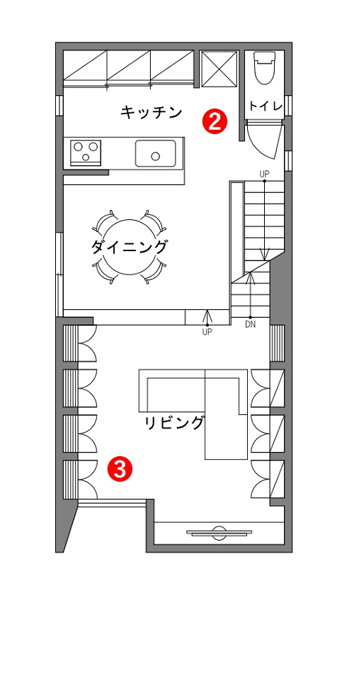 モデルプラン間取り